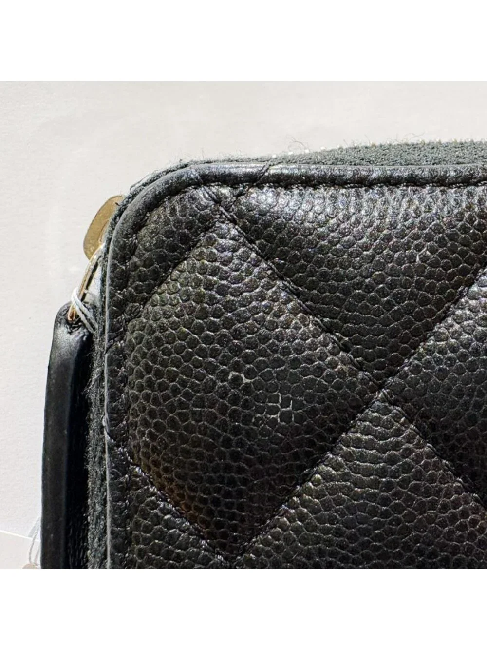 Chanel Compact Wallet Zip Coin Purse